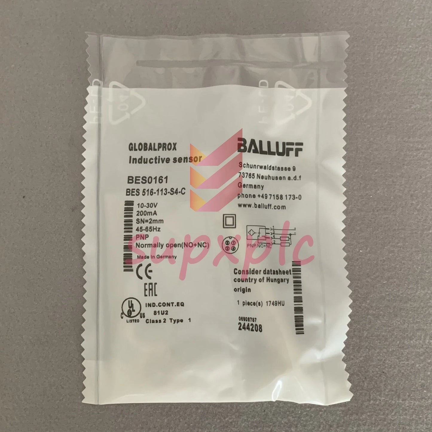 1PC BALLUFF BES 516-113-S4-C Inductive Proximity Sensor One year warranty