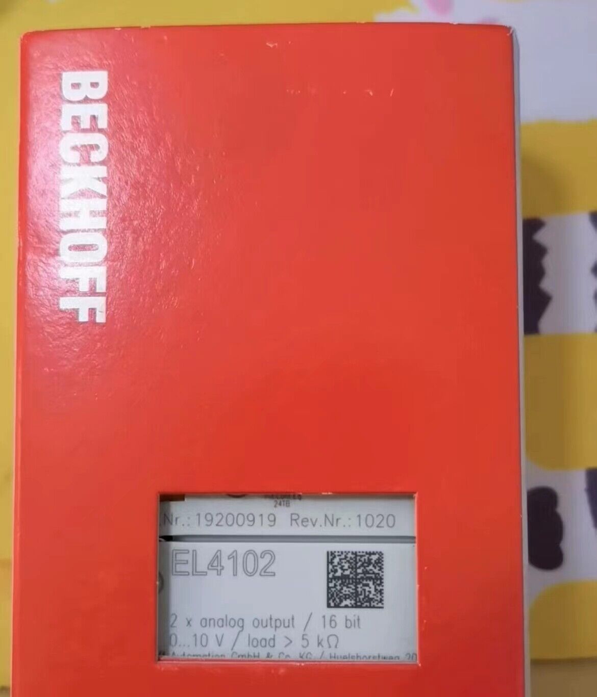 Beckhoff EL4102 PLC Module New - BECKHOFF