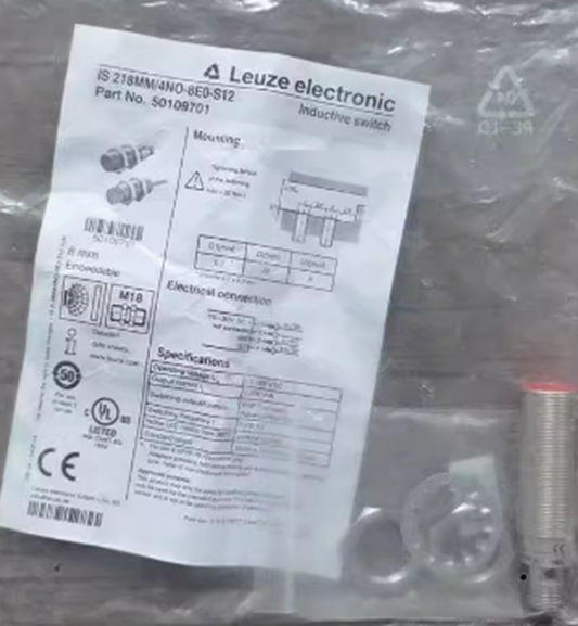 LEUZE IS Proximity Sensor Switch 218 MM/4NO-8E0-S12 50109701 - LEUZE