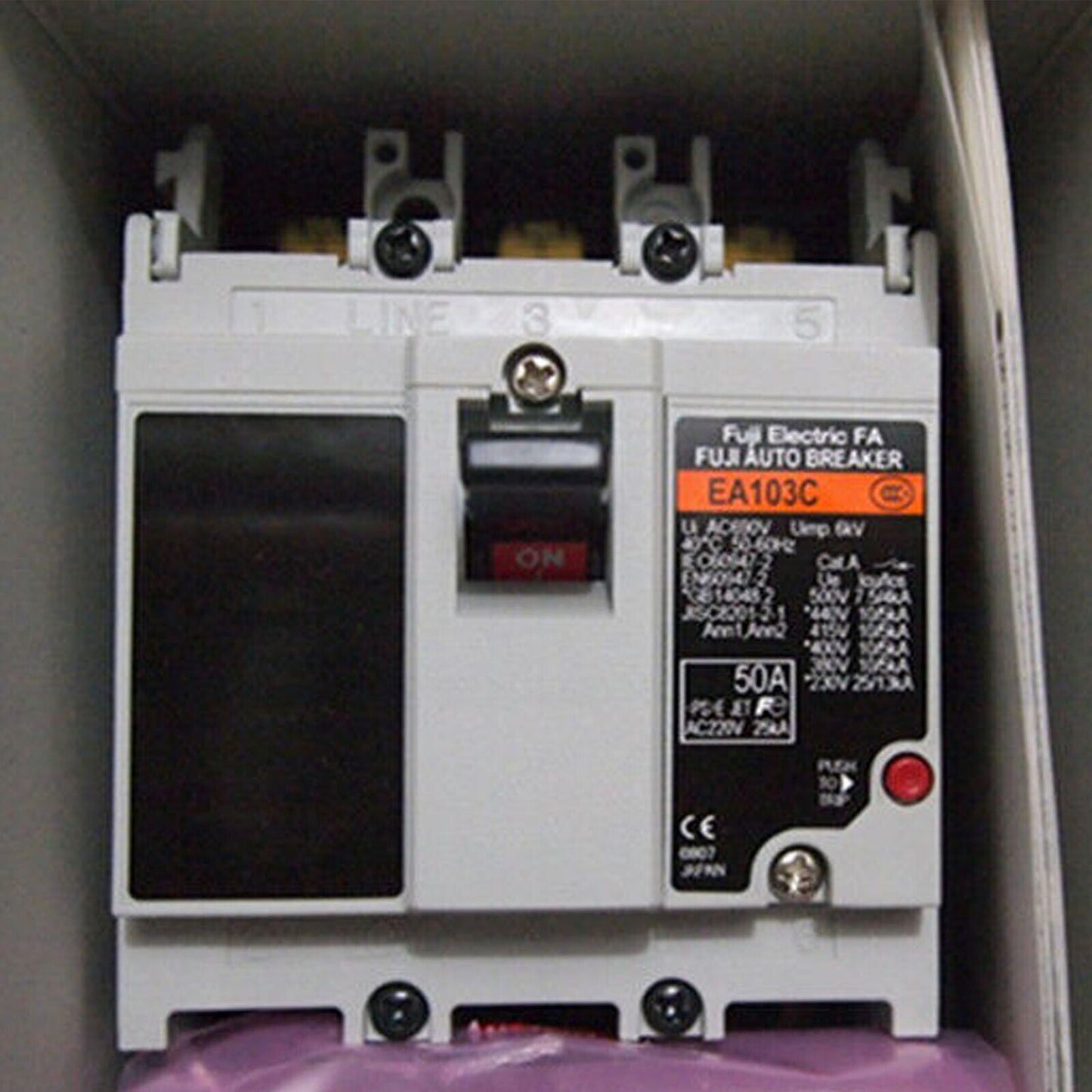 50A 50Amp 1000V Fuji EA103C circuit breaker - FUJI
