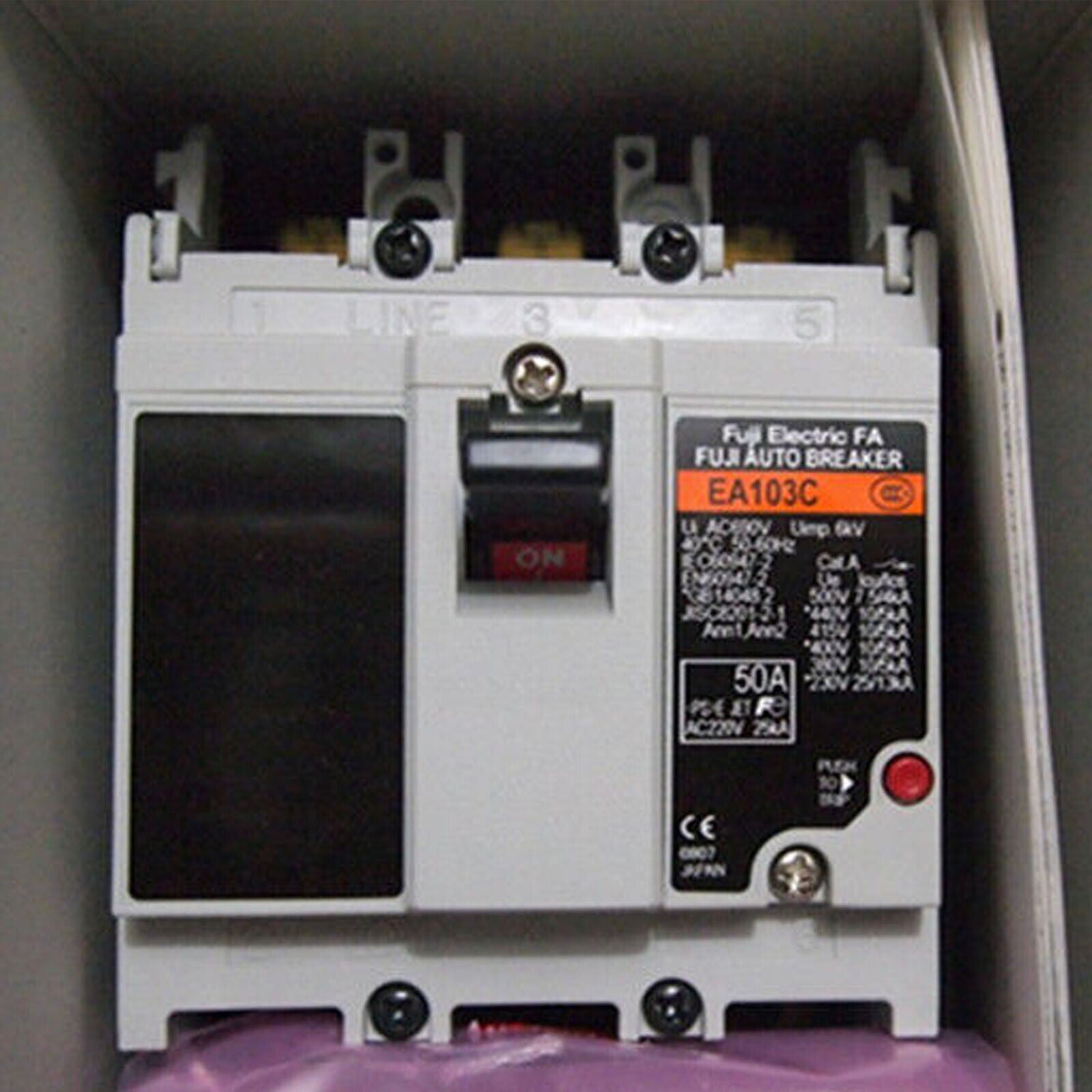 50A 50Amp 1000V Fuji EA103C circuit breaker - FUJI