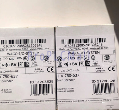 WAGO 750-637 PLC Module 750637 1PCS