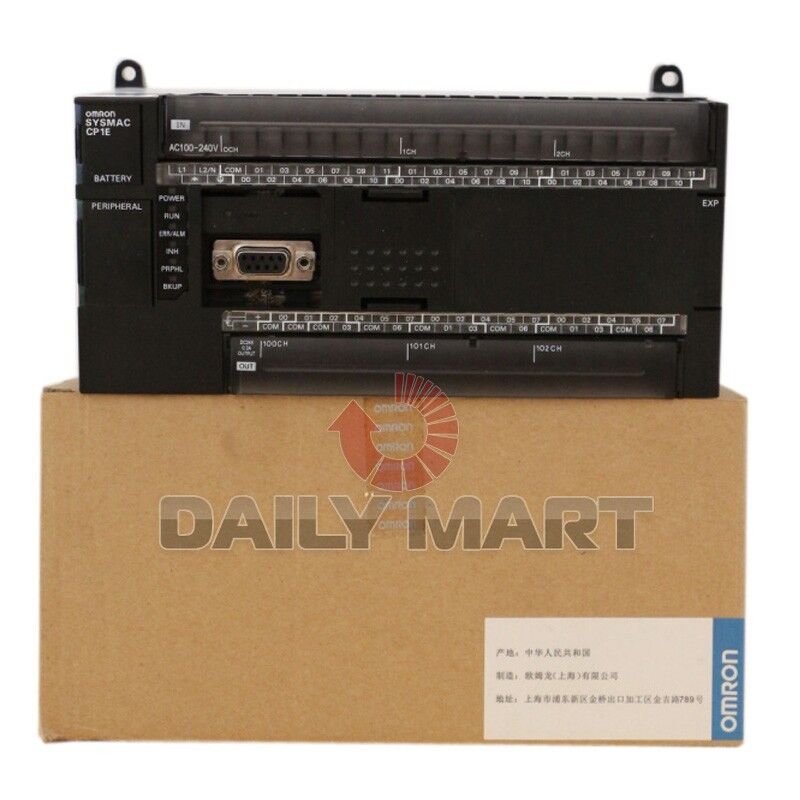new Omron Programmable Controller PLC CP1E-N60DR-A CP1EN60DRA in Box - OMRON