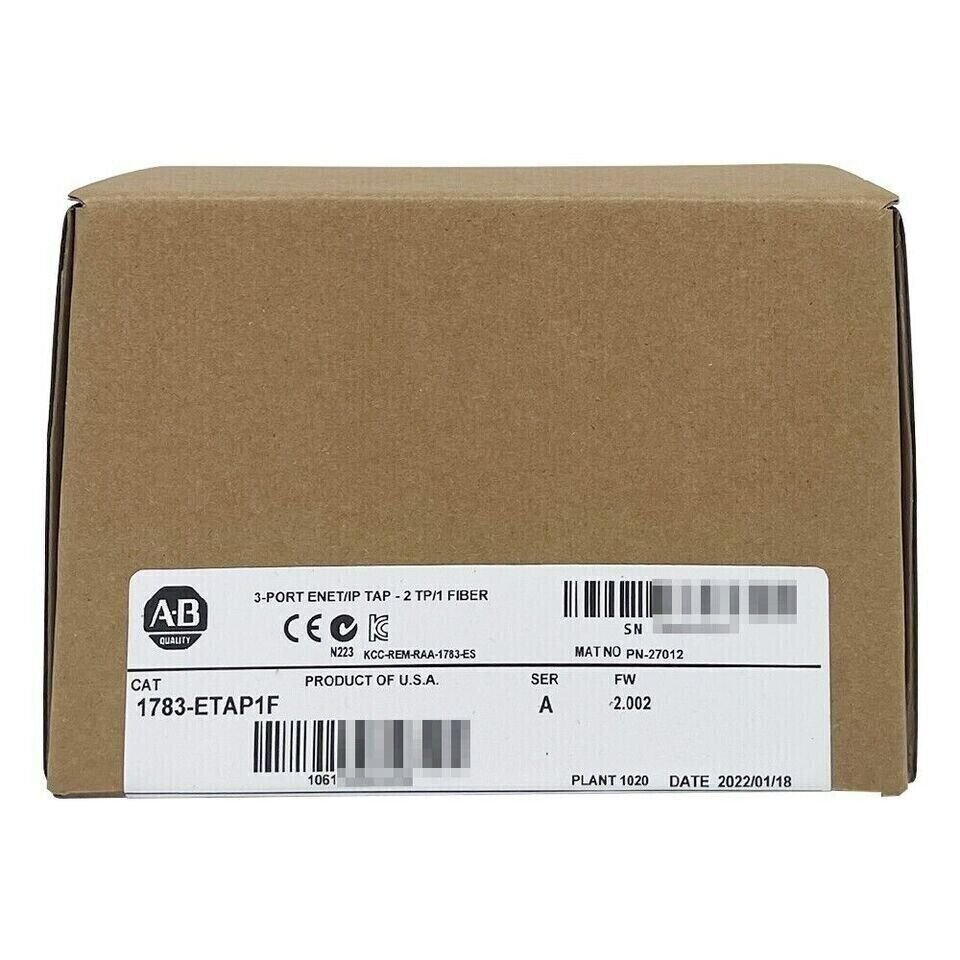 AB 1783-ETAP 1783ETAP 3-Port Ethernet/IP Tap - NEW FACTORY SEALED