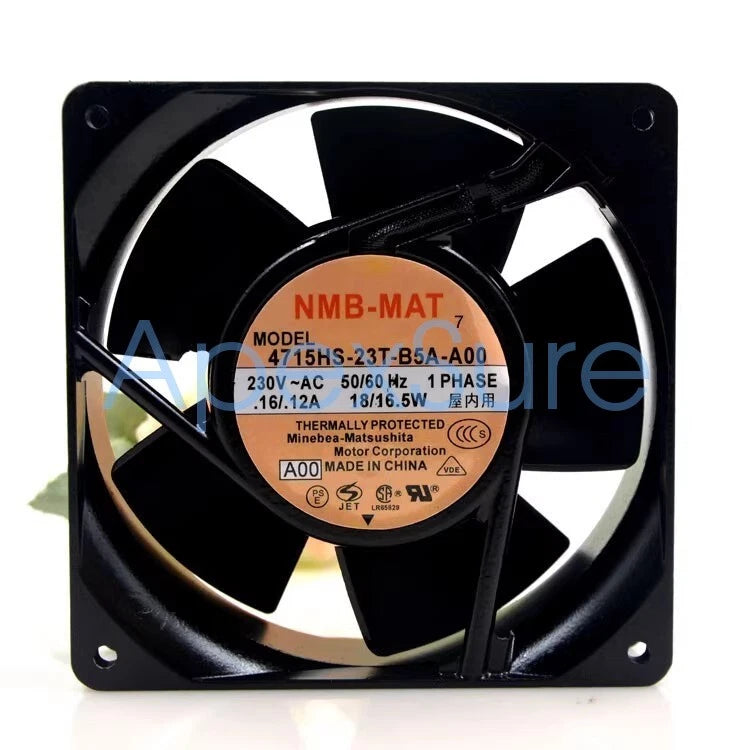 1pcs NMB 4715HS-23T-B5A-A00 230V 18W AC Quiet High Temperature Cooling Fan