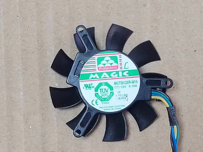 new 45mm MGT5012XR-W10 4Pin Fan For VGA Video Card nVIDIA ATI 39*39*39mm