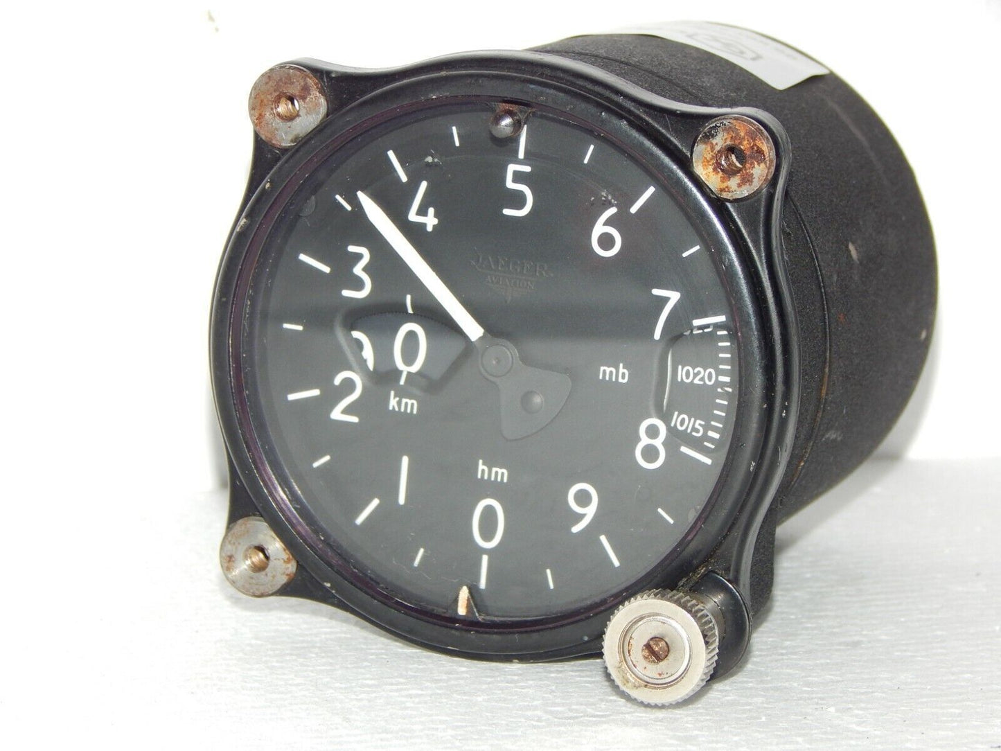 Used Aircraft Altimeter Indicator JAEGER Ation Flight Instrument - JAEGER