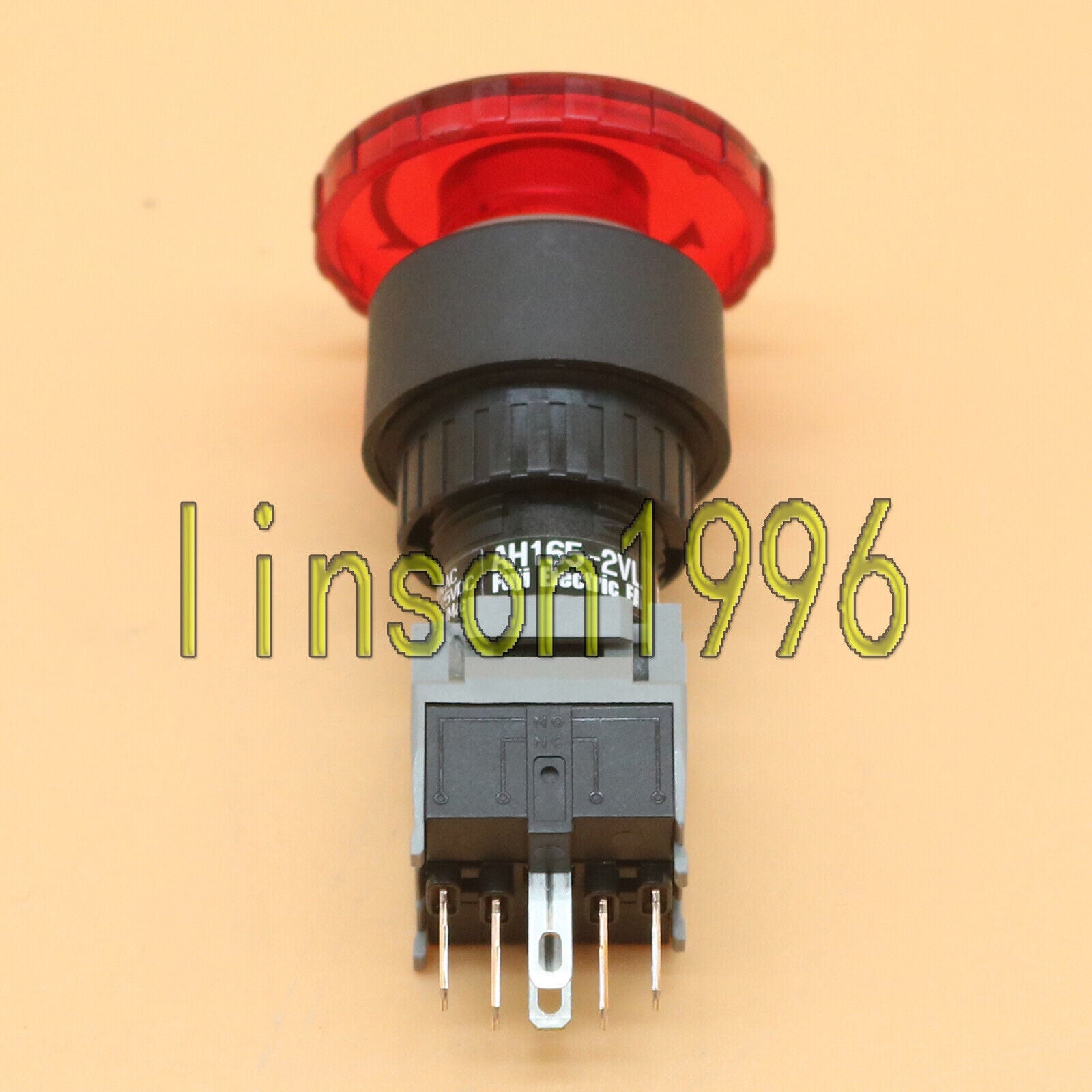 new One Fuji AH165-2VLR11E Emergency Stop Button Switch - FUJI