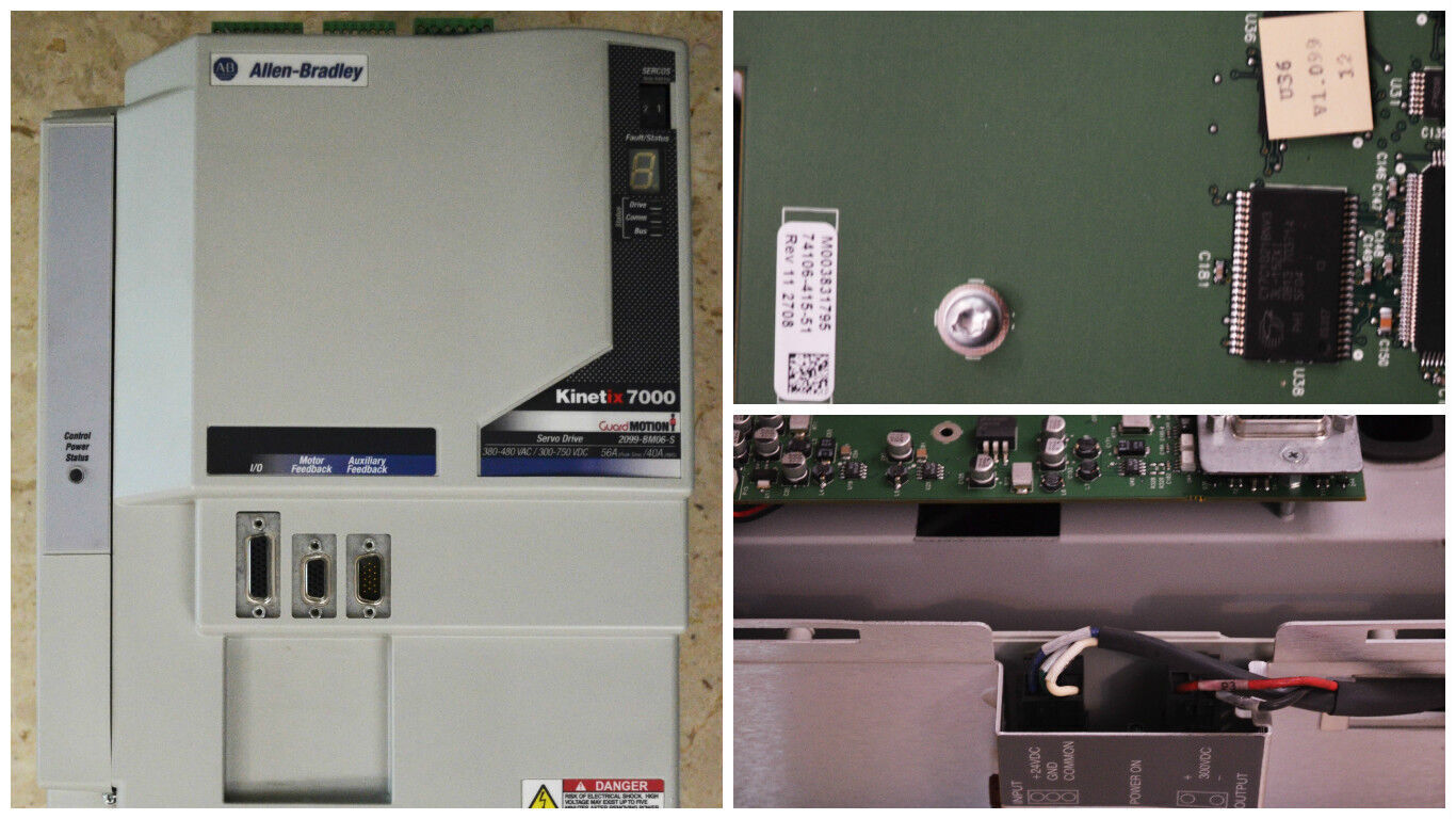 Used Allen-Bradley Kinetix 7000 Servo Drive 2099-BM06-S - ALLEN-BRADLEY
