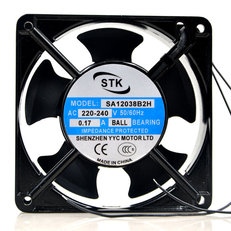 1pcs  STK SA12038B2H 12038 220v0.17A 12cm Silent large air volume fan