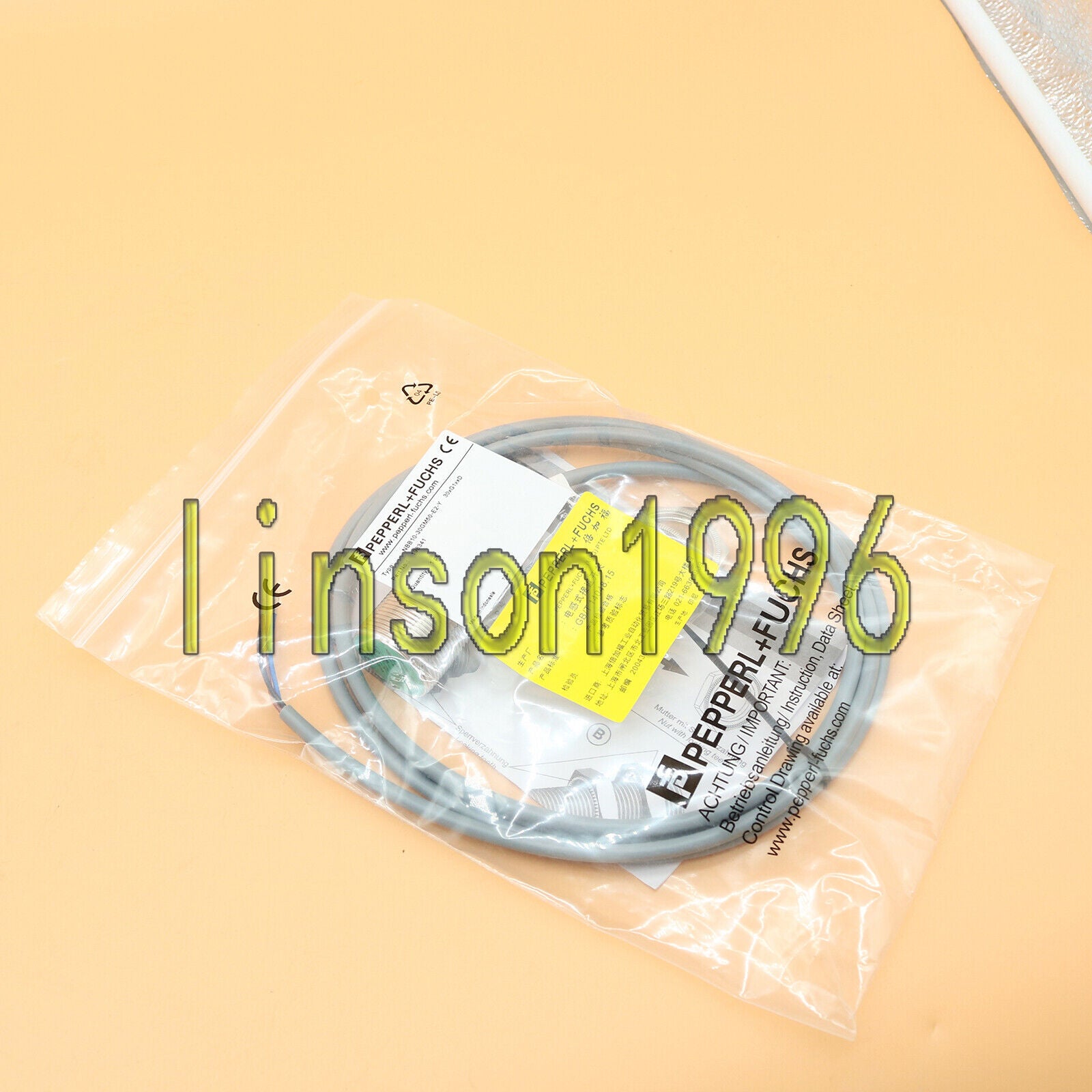 1Pc Pepperl+Fuchs Sensor NBB10-30GM50-E2-Y - PEPPERL+FUCHS