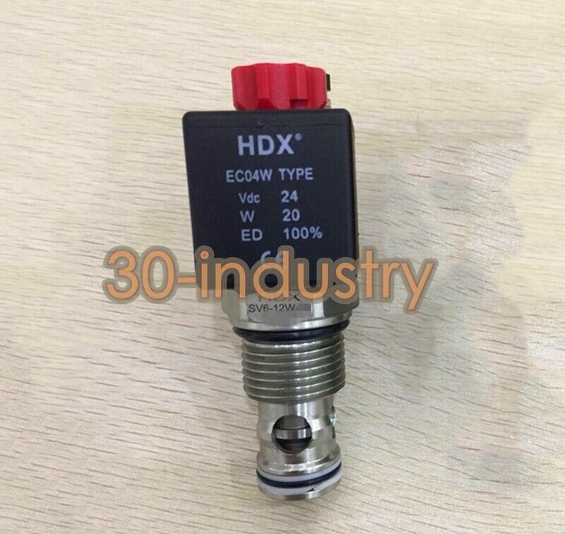 1pcs New SV6-12W-22 Plug-in Electric Check Valve - VENDOR NAME