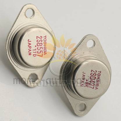 5 PAIRS Transistor TOSHIBA TO3 2SB557/2SD427 B557/D427 and