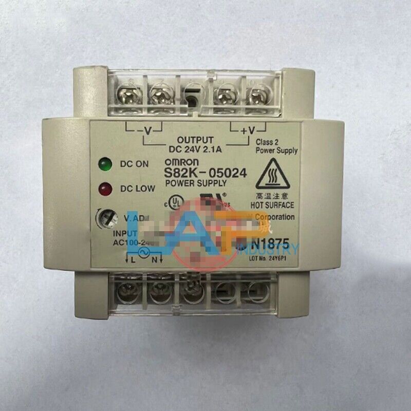 Omron S82K-05024 Switching Power Supply DC24V 2.1A 1PCS - OMRON