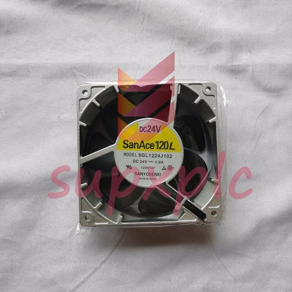 1PC sanyo 9GL1224J102 DC24V 1.0A ALUMINUM FRAME FAN 12cm fan
