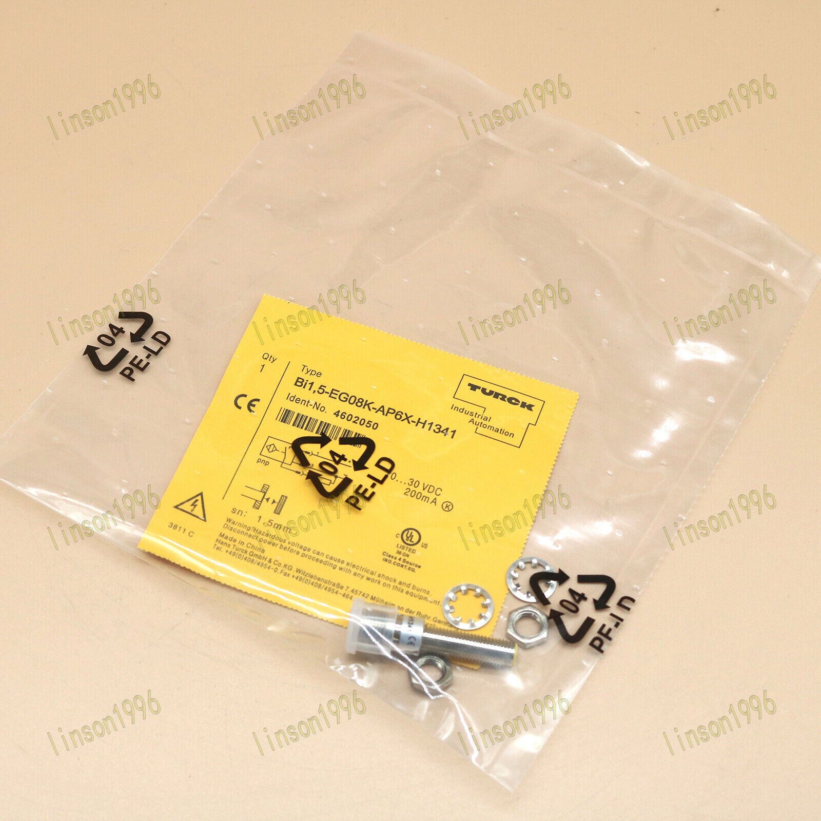 new ONE TURCK BI1.5-EG08K-AP6X-H1341 Proximity Switch Sensor Fast Delivery - KOEED