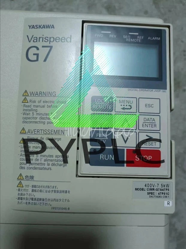 1Pcs YASKAWA CIMR-G7A47P5 380V 7.5KW Inverter