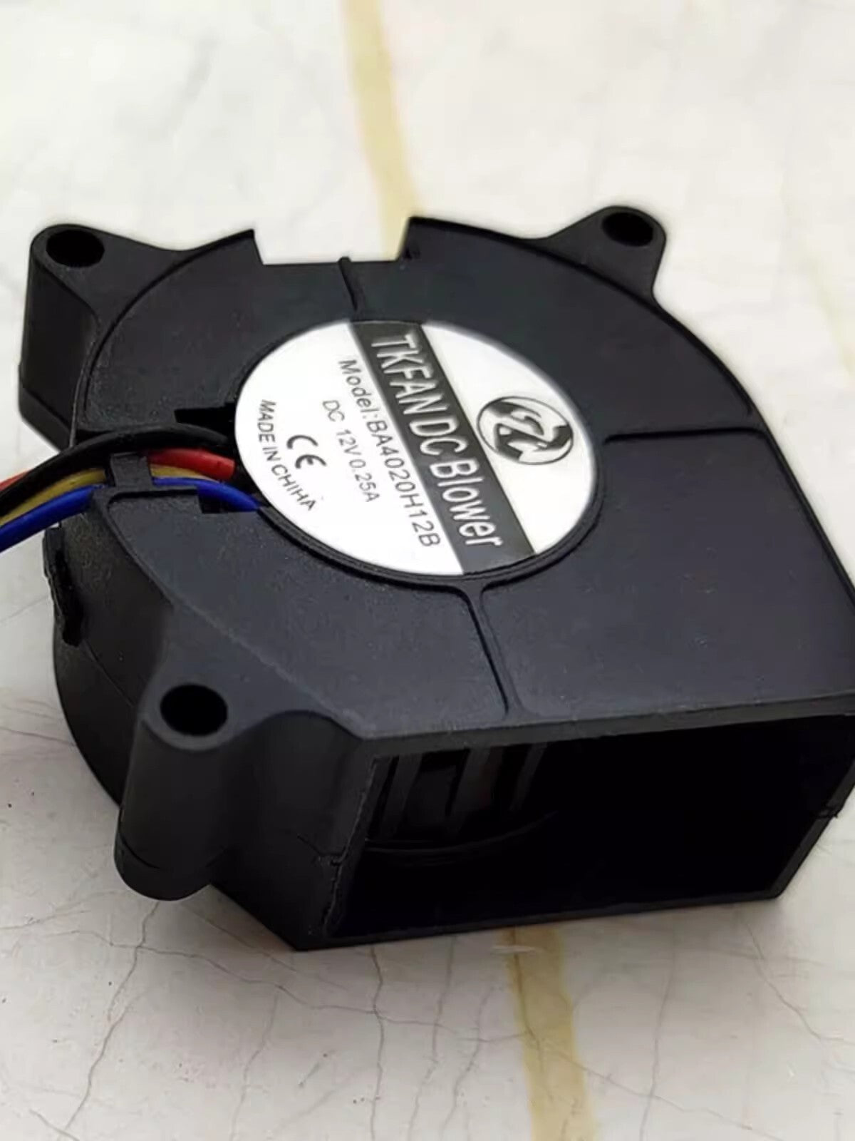 1PCS BA4020H12B 4020 DC12V 0.25A 4CM 4-Wire Turbo Centrifugal Cooling Fan