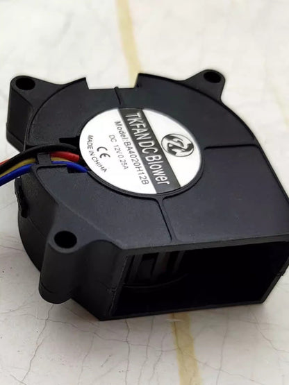1PCS BA4020H12B 4020 DC12V 0.25A 4CM 4-Wire Turbo Centrifugal Cooling Fan