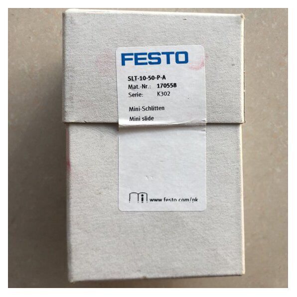 new ONE FESTO SLT-10-50-P-A 170558 slide cylinder - FESTO