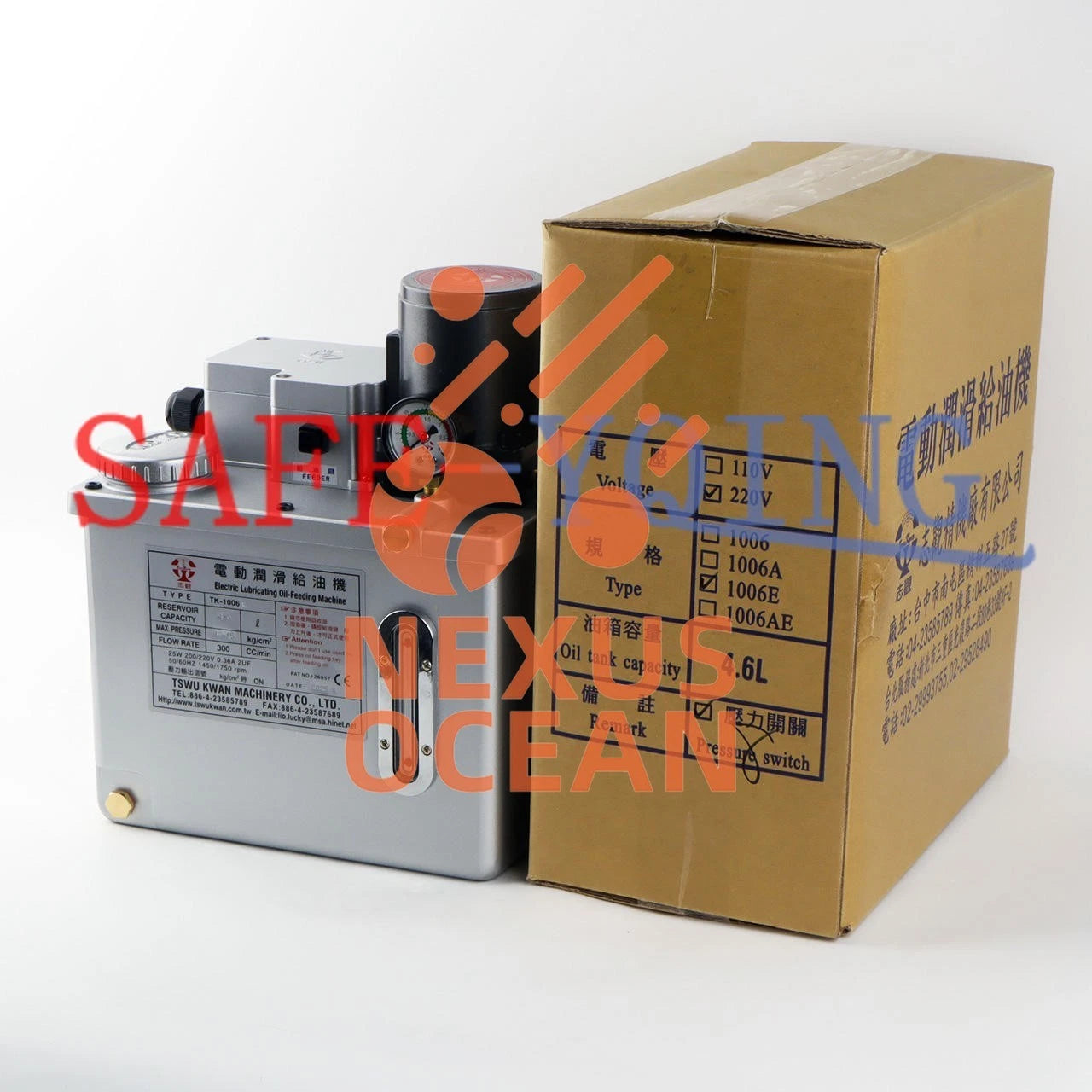 1PC Tswu Kwan TK-1006 4.6L 220V Lubricating oil feeder