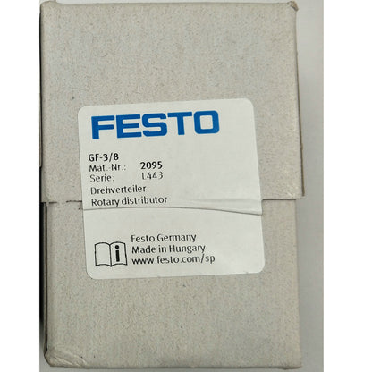FESTO ROTARY DISTRIBUTOR GF-3/8 2095 - FESTO