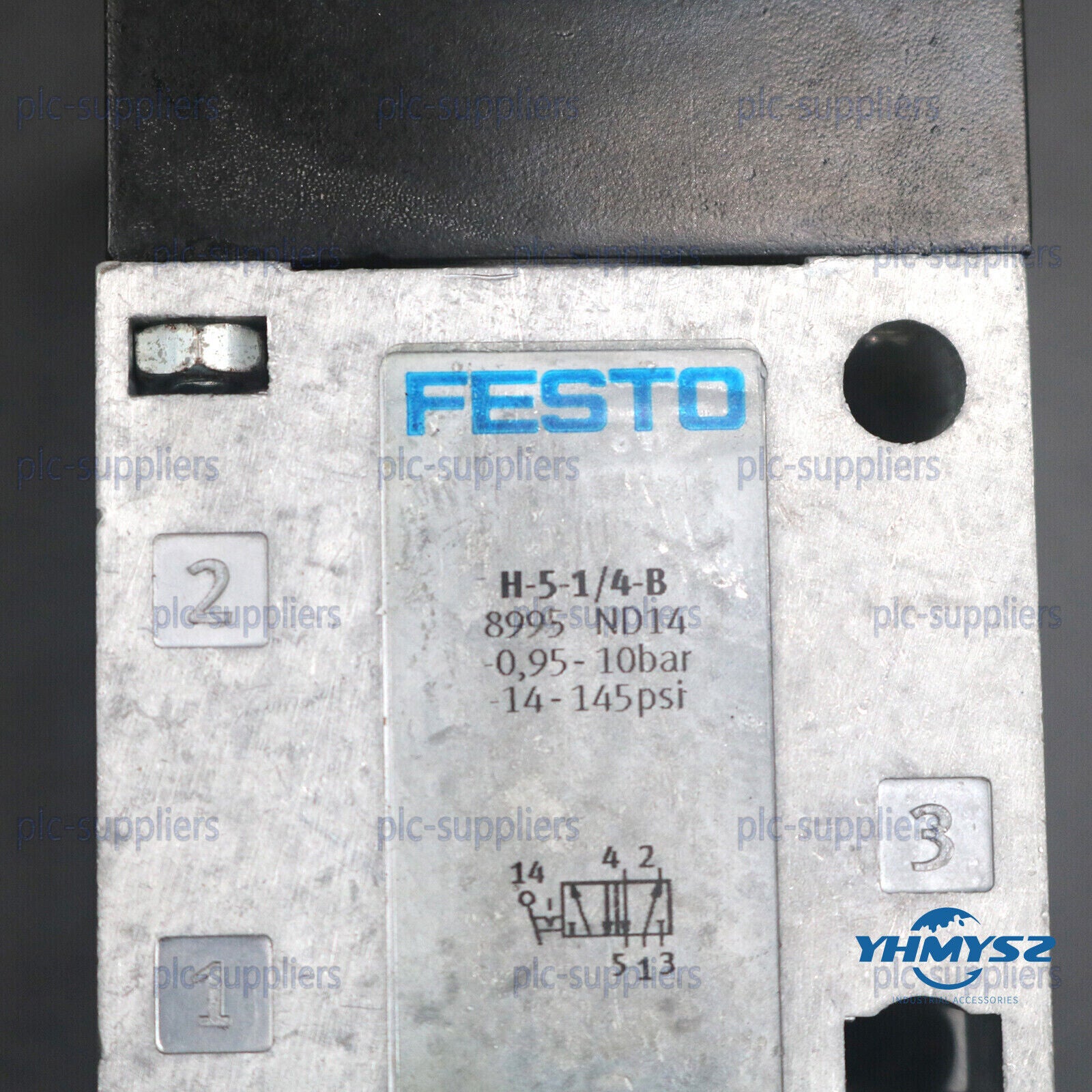 New 1PC Festo Hand Lever Valve H-5-1/4-B 8995 Stock - FESTO