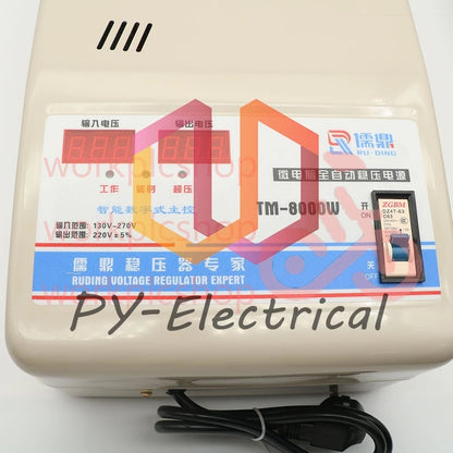 1PC 220V 7KW Automatic Voltage Stabilizer AC regulator Power Supply 120-270V