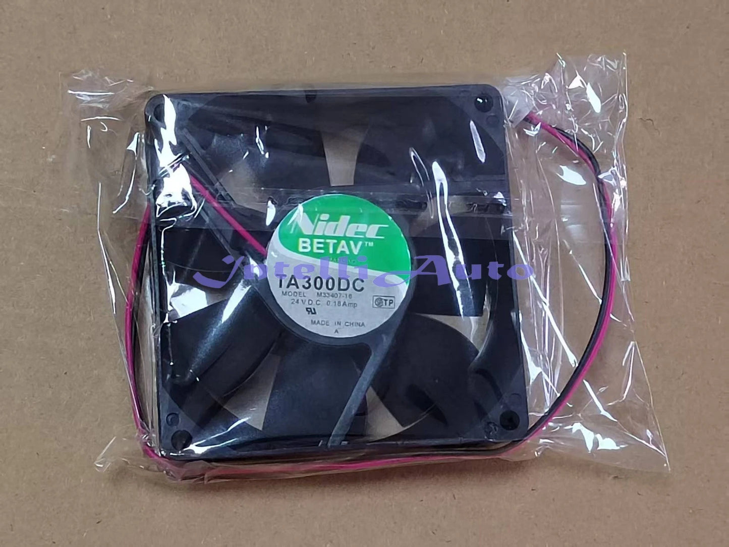 Nidec TA300DC M33407-16 DC24V 0.18A 80*25MM 2-Pin Inverter Cooling Fan