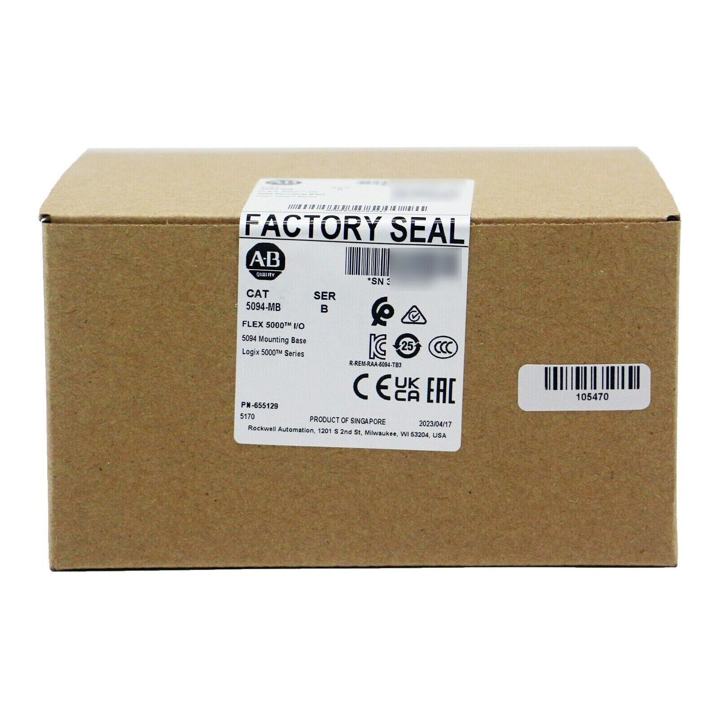 New Factory Sealed AB 5094-MB SER B FLEX 5000 5094 Mounting Base 5094MB - KOEED