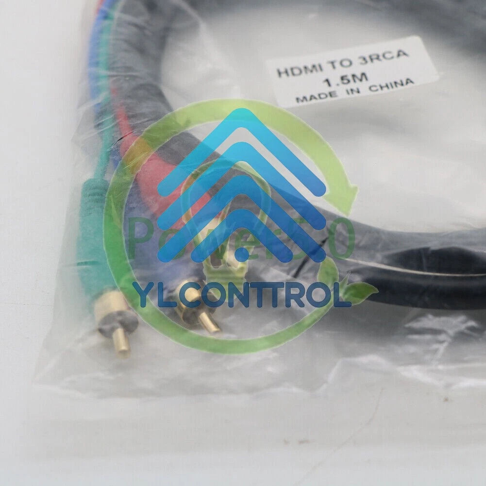 AV Connection Cable Adapter For HDTV DVD HDMI Male to 3 RCA Video Audio 1PCS