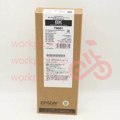 1PCS T9681 Black Ink Cartridge For Epson WF-M5799a M5799 WF-M5299a M5299