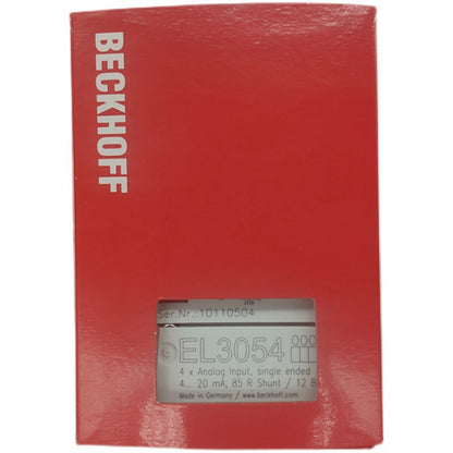 BECKHOFF EL3054 Analog Terminal Process - BECKHOFF