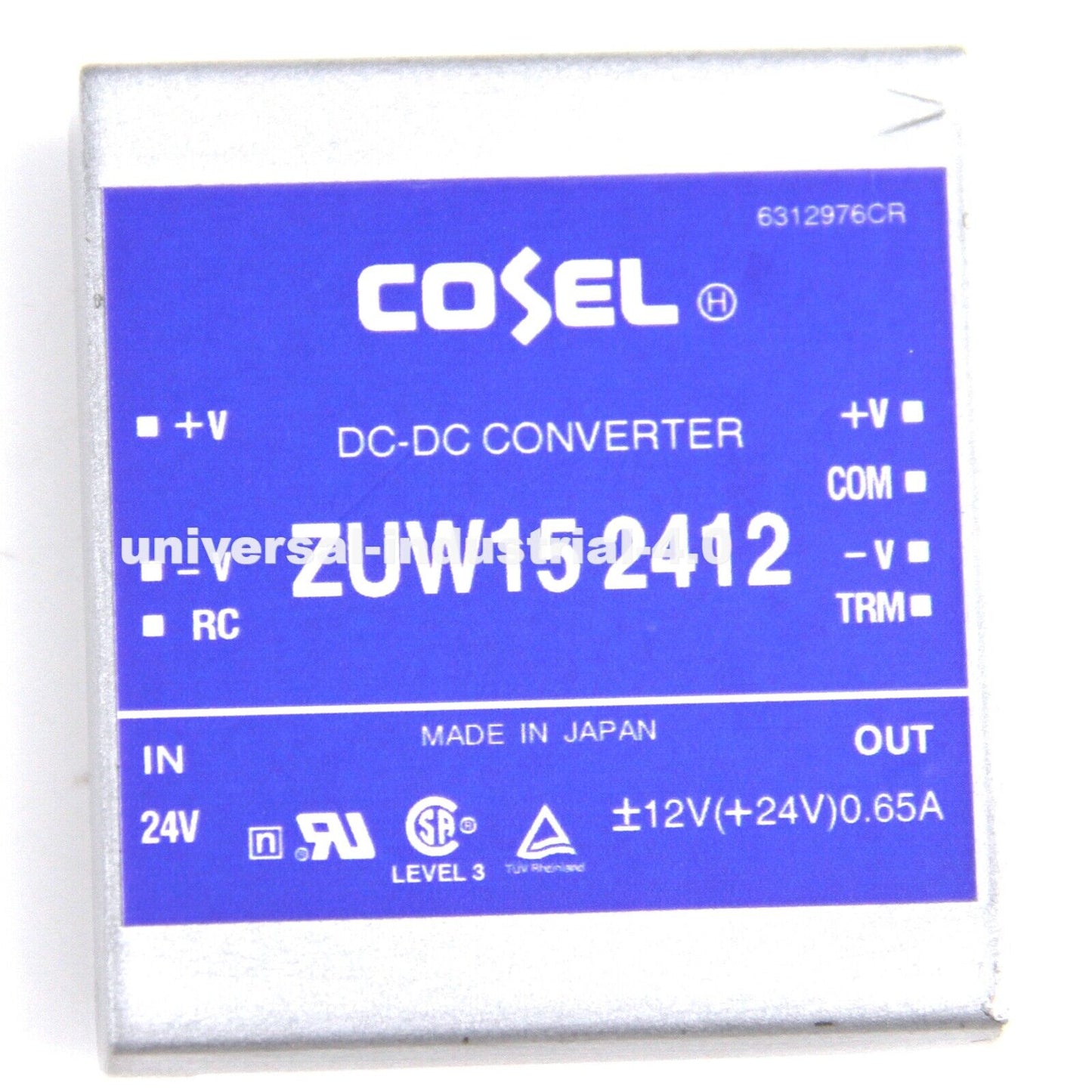 COSEL ZUW152412 Power Module Supply - High-Quality Power Supply Module - COSEL