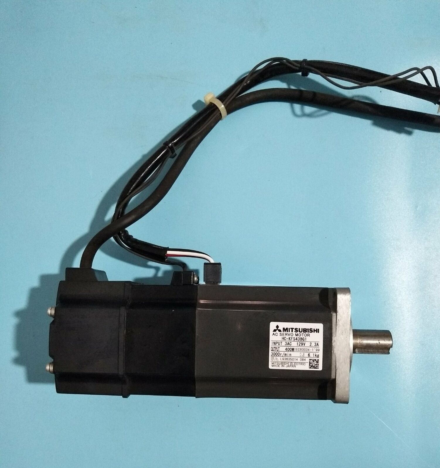 Mitsubishi HC-KFS43BG1 Servo Motor – Tested in Excellent Condition - MITSUBISHI