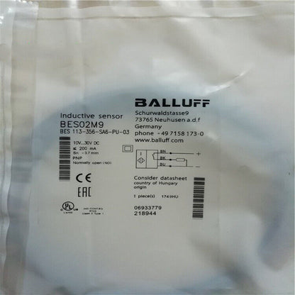 Proximity Switch BES 113-356-SA6-PU-03 - BALLUFF