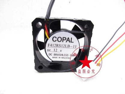 new COPAL 4012 F412RS12LB-11 12V 40*40*12 3-wire projector cooling fan