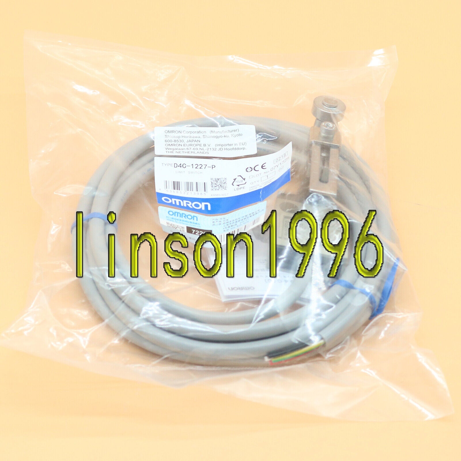Omron D4C-1227-P Limit Switch - OMRON