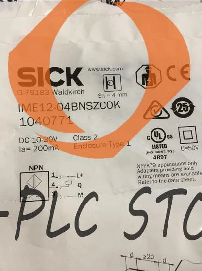 1PC SICK sensors IME12-04BNSZCOK sensor