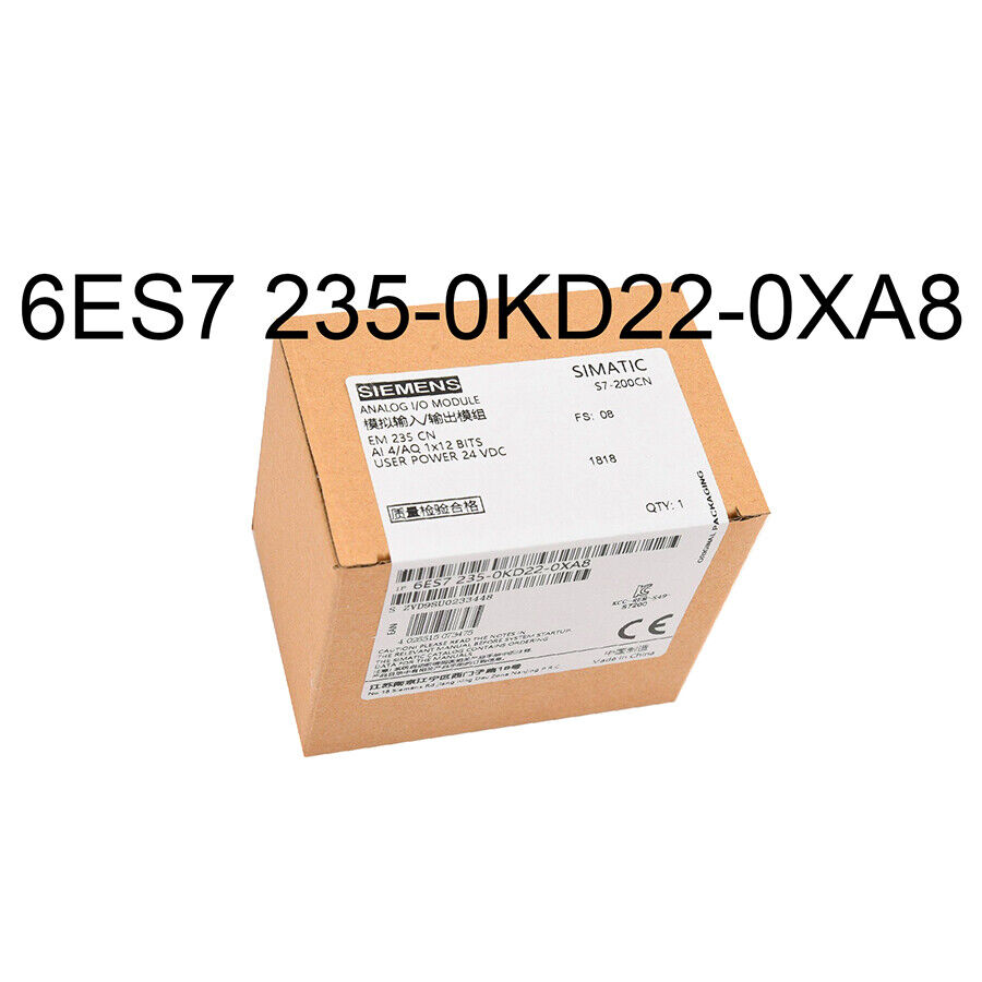 New In Box Analog Module 6ES7 235-0KD22-0XA8 6ES7235-0KD22-0XA8 - KOEED