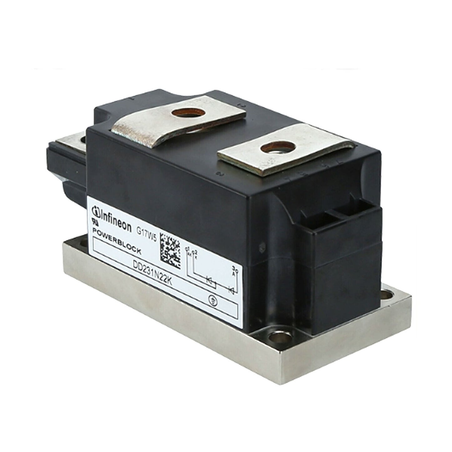 1PCS INFINEON/EUPEC DD231N22K Power Supply Module, High-Efficiency, 5V 1A, 5W, 40-85°C, USB-C - INFINEON/EUPEC