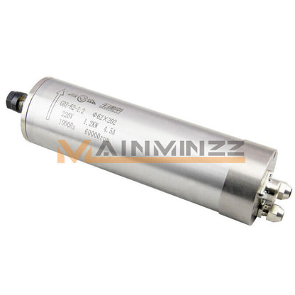 ONE GDZ-62-1.2 High Speed Spindle Motor Water-cooled ER11 220V for Router CNC