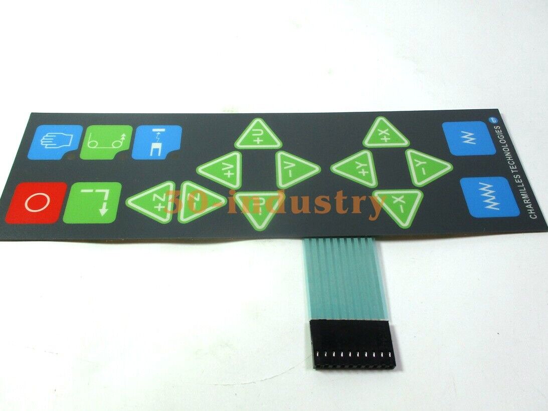 Membrane Keypad for CHARMILLES EDM Machine Control Box - CHARMILLES
