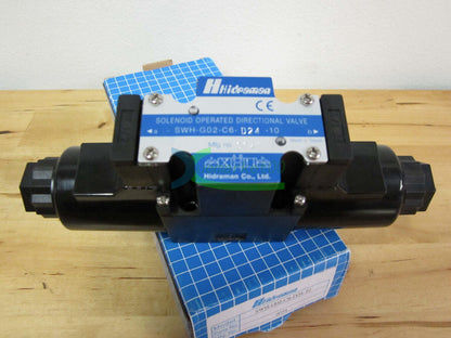 new ONE Hidraman SWH-G02-C6-D24-10 Hydraulic Solenoid Valve - ONE HIDRAMAN