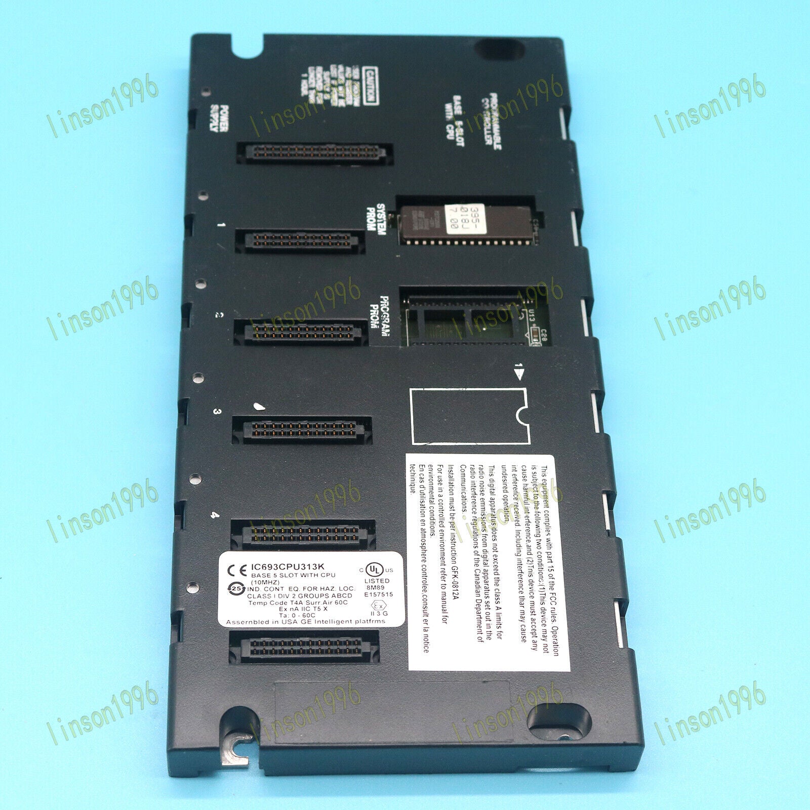 used One IC693CPU313K for GE FANUC BASE 5 Slot - GE FANUC