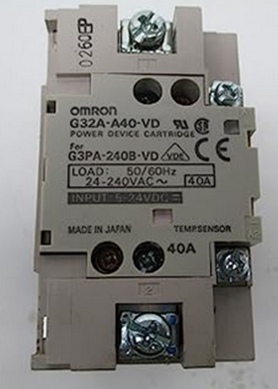 OMRON G32A-A40-VD G32AA40VD Solid State Relay - OMRON