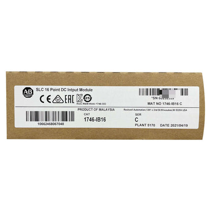 Allen-Bradley 1746-IB16 2023 Factory Sealed - ALLEN-BRADLEY