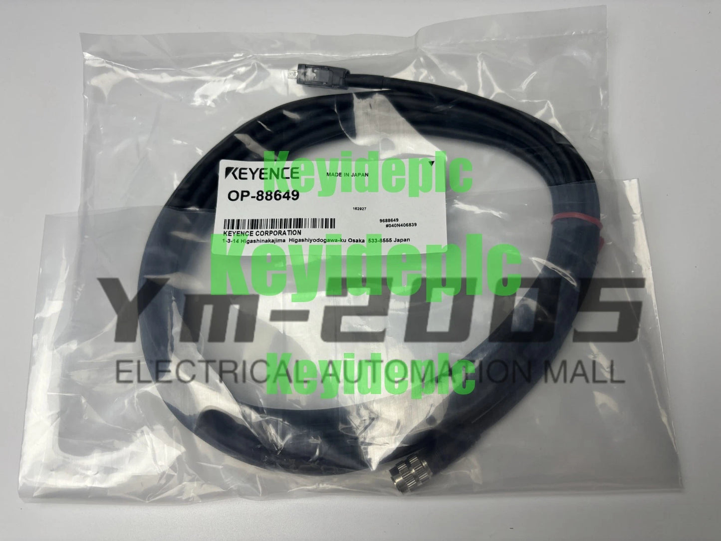 1PC Keyance IV3 Sensor Head to Amplifier Cable 5m OP-88649 Free Shipping #C