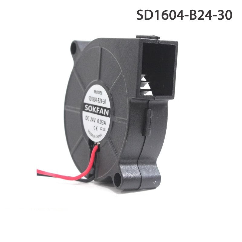 SOKFAN SD1604-B24-30 5015 24V 0.03A 5cm 2-wire blower ball cooling fan