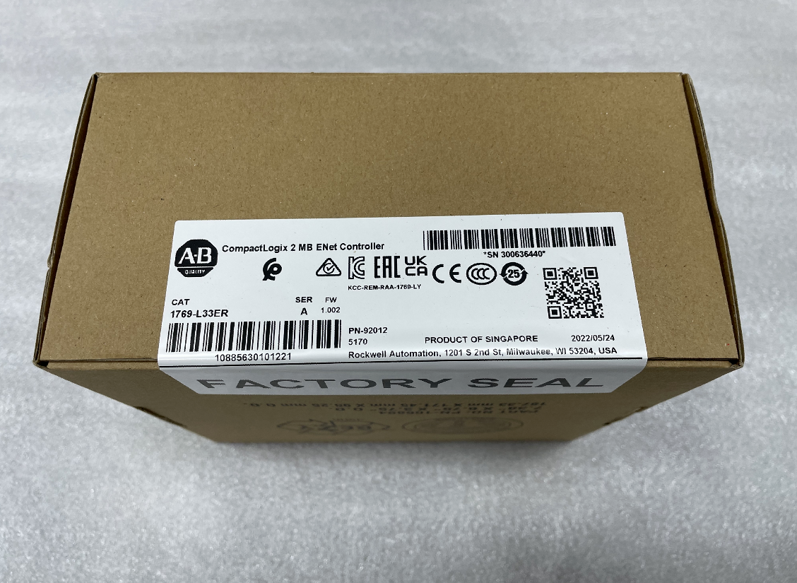 CompactLogix 2MB Enet Controller 1769L33ER - COMPACTLOGIX